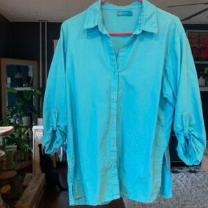 Fresh produce button down shirt